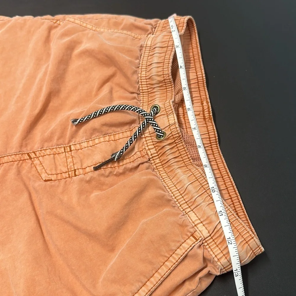 Orange Drawstring swim Shorts bathing suit boys 12/14